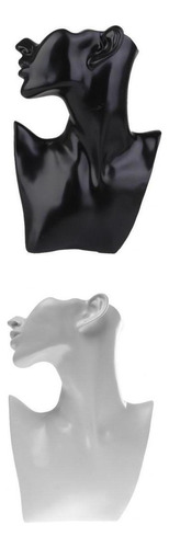 Conjunto De Manequim Busto Para Jóias 2 Pcs