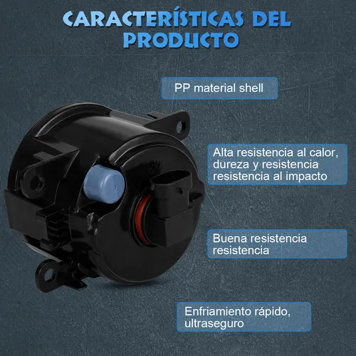 1 Pcs - Faros Antiniebla Led En El Parachoques Delantero