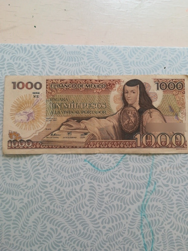 Billete De 1000 Pesos 1985