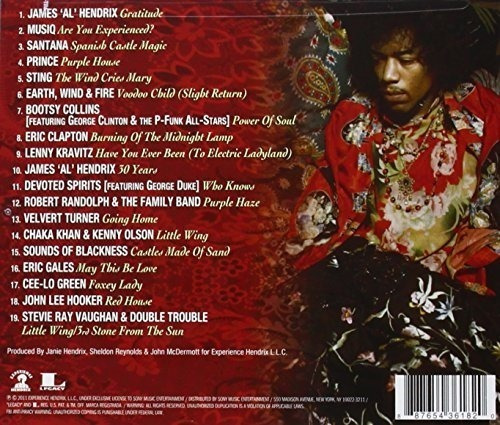 Jimi Hendrix Tribute Cd Nuevo Prince Sting Clapton Kravitz