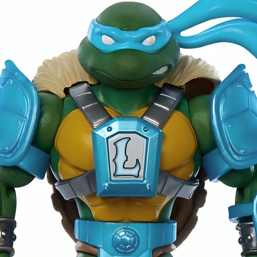 Boneco Origins Leonardo Turtles Of Grayskull Hpr02 Mattel