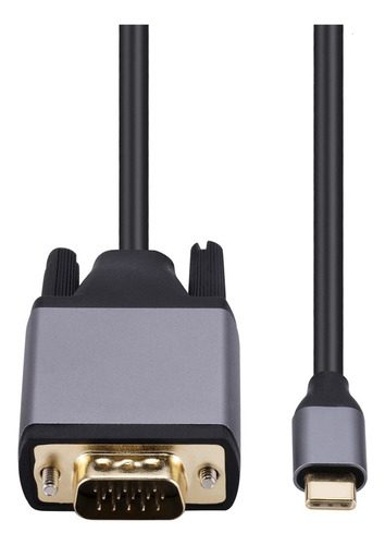 J Adaptador Convertidor De Monitor De Vídeo Vga Tipo 1080 Ac