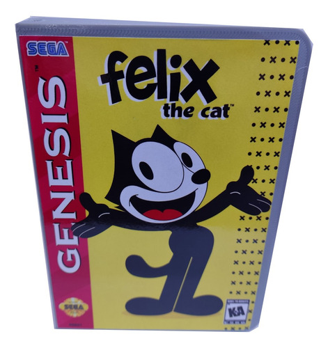 Felix The Cat Repro Sega Genesis Americano Con Caja