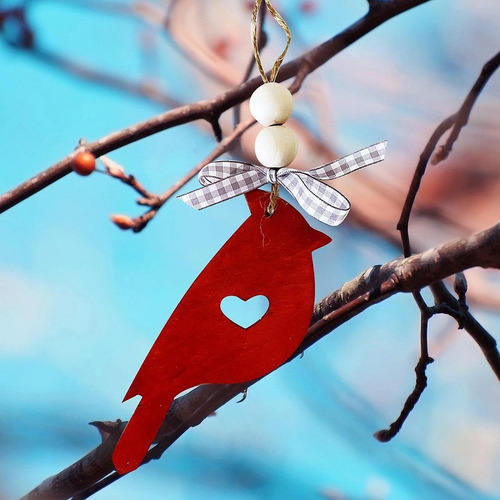 Adorno De Madera, Decoración Del Día De Valentín, Ventana