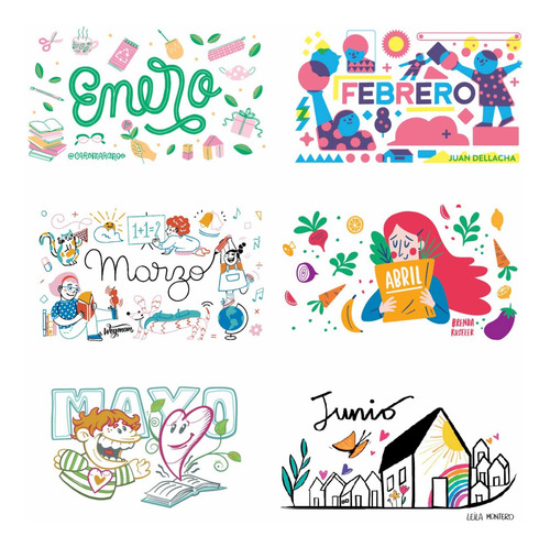Imagen 7 de 8 de Kit Eco Calendario 2022 Plantable - Fundación Garrahan
