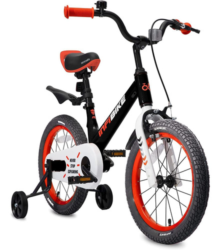 Bicicleta Para Niños Con Ruedas De Entrenamiento Serenelife