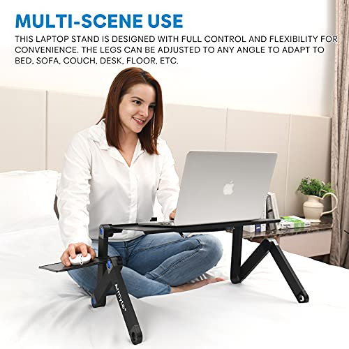 Mesa De Soporte Para Computadora Portátil Extra Ancha Y