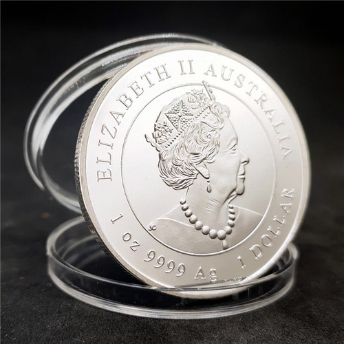 Año Del Conejo 2023 Monedas El Recuerdo Afortunado Plateado