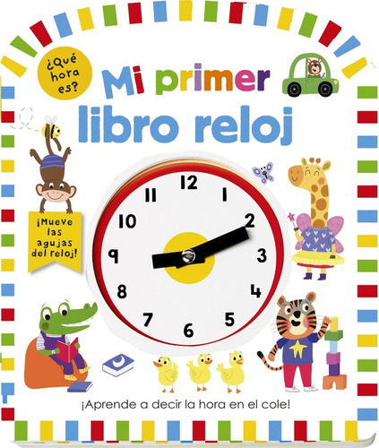 Mi Primer Libro Reloj, De Varios Autores. Editorial Bruño, Tapa Dura En Español