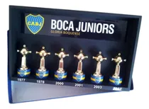 Comprar Boca Cuadro Copa Libertadores Y Sus Titulos Oficial