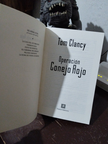 Operación Conejo Rojo / Tom Clancy (Usado)