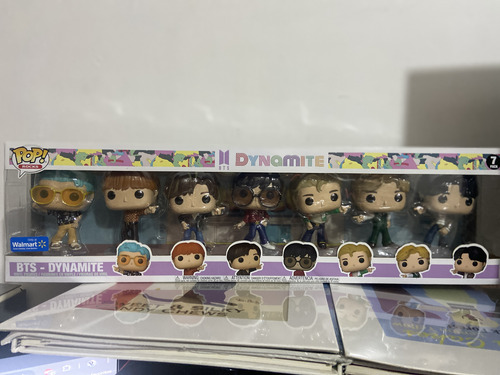 Funko Pop Colección Bts Diamntae 7 Pza Originales