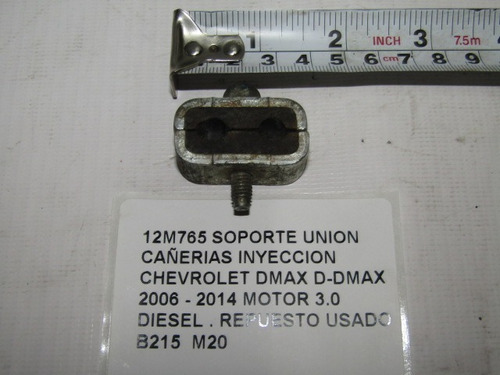 Soporte Union Cañerias Inyeccion Chevrolet Dmax 2006-2014