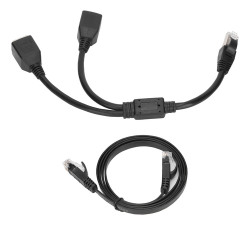 Rj45 Y Splitter Adapter Ethernet Cable Extension Function 1
