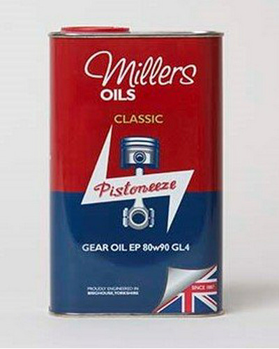 Millers Oils 7927 Jc Classic Gear Oil Ep 80w90 - Gl4+, Lata 