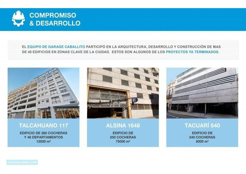Imagen 7 de 17 de ¡invertí En Cocheras En Caballito!