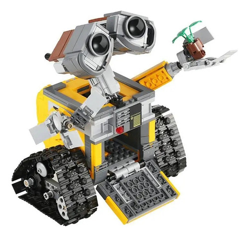 Robot 18cm Wall-e 687 Bloques Encastrables - Bolsa 687 Wall-e