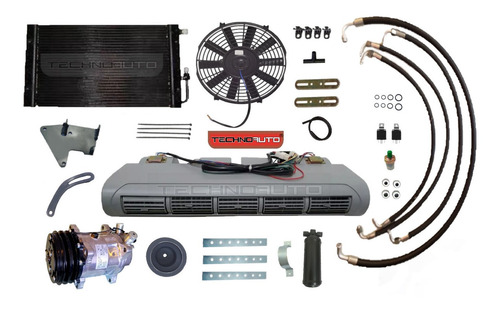 Kit Ar Condicionado Volvo Nl Vm Caixa Grande Compressor 7h15