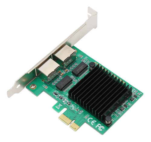 Placa De Rede De Servidor Com Duas Portas Rj45 1000m Gigabit