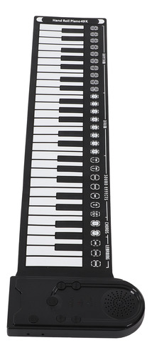 Teclado Eléctrico Plegable Portátil Hand Roll Piano De 49 Te