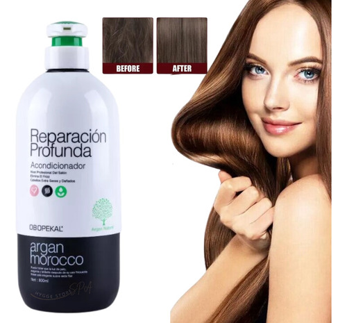 Acondicionador Reparación Profunda Argan 800ml Obopekal