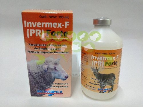 Alimento Invermex-f Pr Forte 100ml Borregos Cabras Chivos