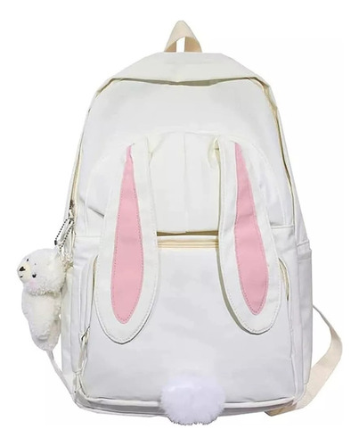 -mochila De Orelha De Coelho Escolar Feminina Casual Para Bo