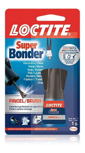 Pegante Super Bonder 5 Gramos Con Pincel