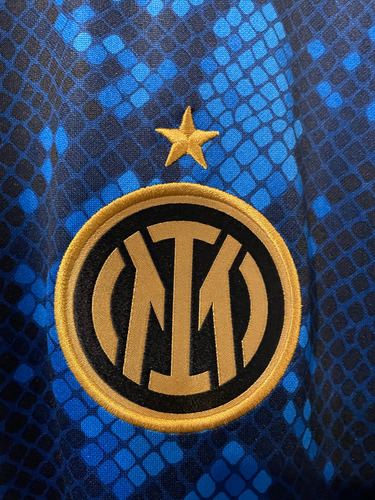 Camiseta Inter Milan 2021 Barella Talle L (Usado)