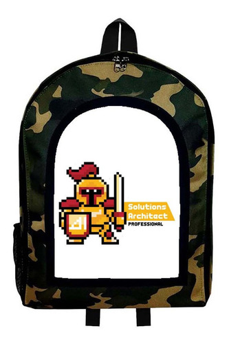 Mochila Camuflada Pixel Mod Aar20