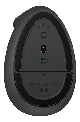 Mouse Vertical Logitech Lift Grafito (910-006497)