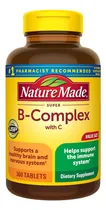 Comprar Vitamina B  Super Complex + Vit C, 460tabletas Nature Made  