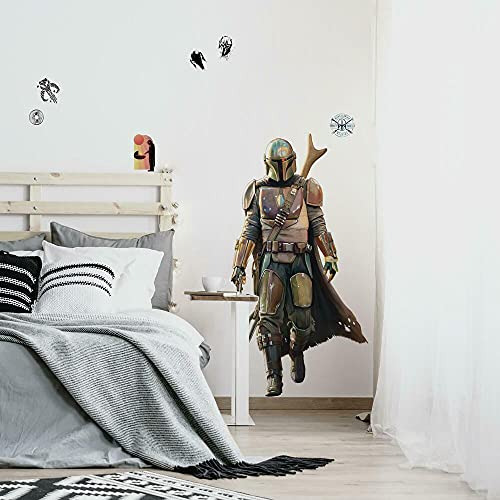 Decals Gigantes De Star Wars The Mandalorian Para Pared