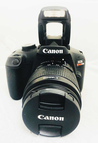 Dslr Canon T100 Seminova Lente 1855 Nota Fiscal Garantia