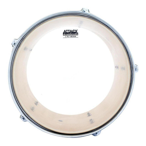 Imagem 4 de 5 de Kit Peles De Bateria Attack Clear Filme Duplo 10, 12, 16, 14