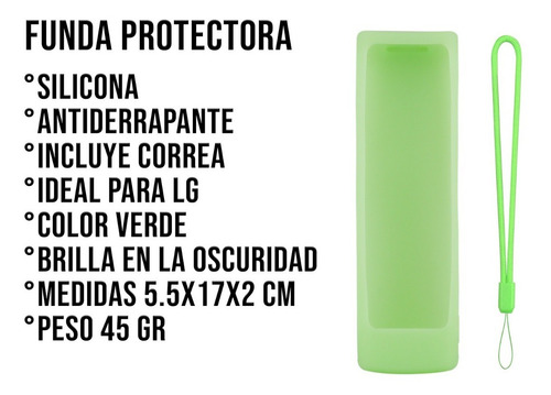 Funda Para Control LG Akb75095307 Smart Tv Case Silicon