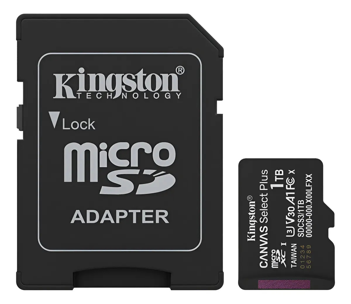 Tarjeta Memoria Micro Sd Kingston Canvas Select Plus 1tb
