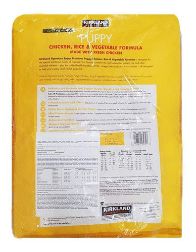 Imagen 2 de 3 de Alimento Croquetas Para Cachorros Puppy 9.07 Kg Kirkland®
