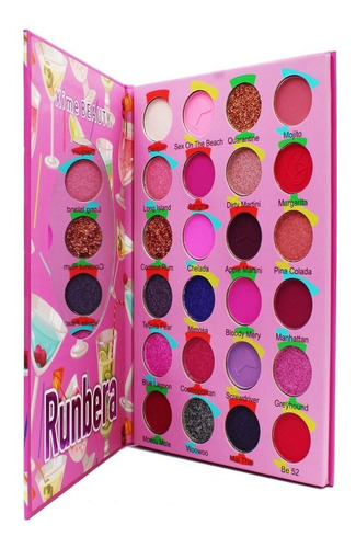 Paleta  De Sombras Xime Beauty Runbera