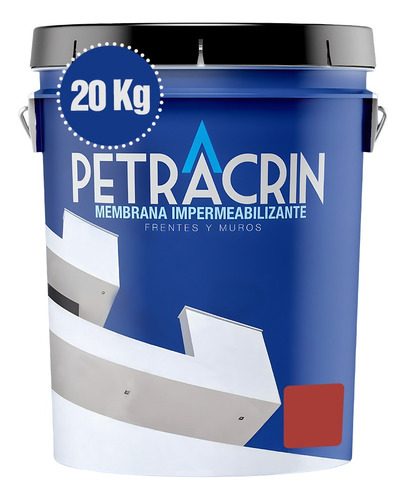 Pintura Membrana Liquida Petracrin Eco  20 Kg Techo