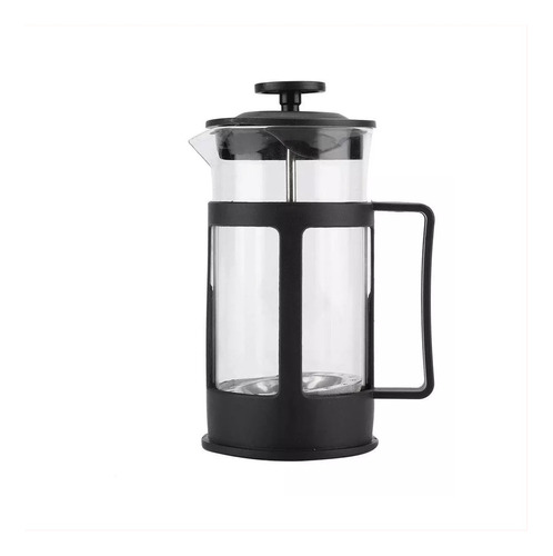 Cafetera Francesa Embolo  Plástico Y Vidrio 600cc 