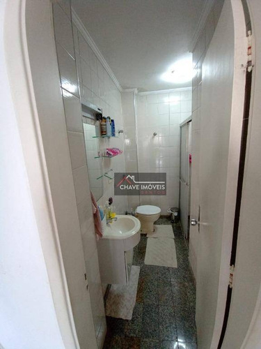Imagem 8 de 14 de Apartamento À Venda, 89 M² Por R$ 424.000,00 - Gonzaga - Santos/sp - Ap2647