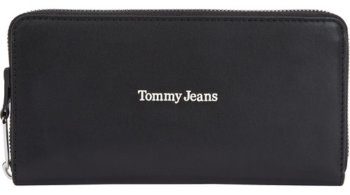 Billetera Stadium Largo Mujer Tommy Hilfiger Negro