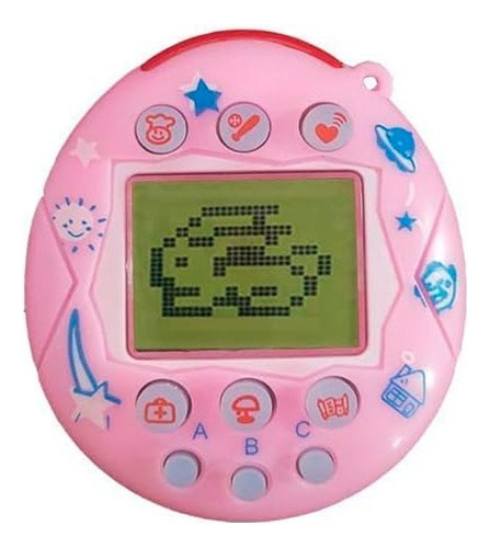 Tamagotchi Mascota Virtual Con Cuerda Para Colgar 