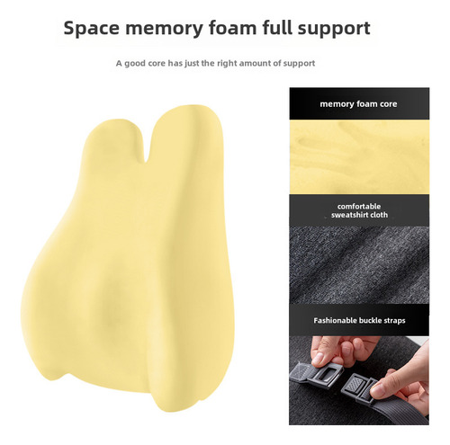 Cojín De Apoyo Lumbar Para Silla De Oficina, Almohada De Res