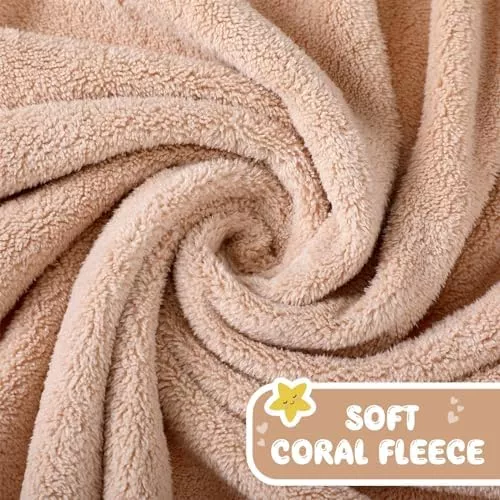 Comprar Toalla facial para niños de lana Coral 25x25, toallitas