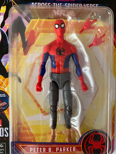 Spiderman Peter B. Parker Marvel Legends Across Spiderverse (Usado)