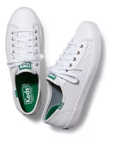 tenis keds blancos de piel