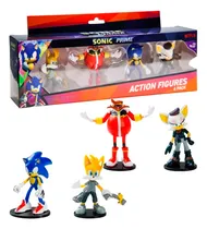 Comprar Sonic Prime Figura X 4 Original Articuladas Sonic Netflix Sk