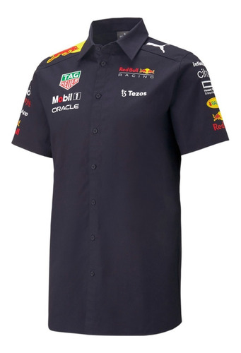Camisa Polo Puma Carreras Formula 1 Red Bull Racing Checo